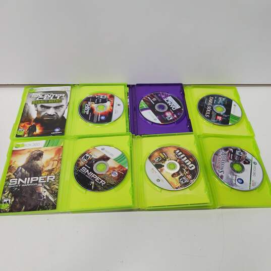 Lot of 6 Assorted Microsoft Xbox 360 Video Games image number 4