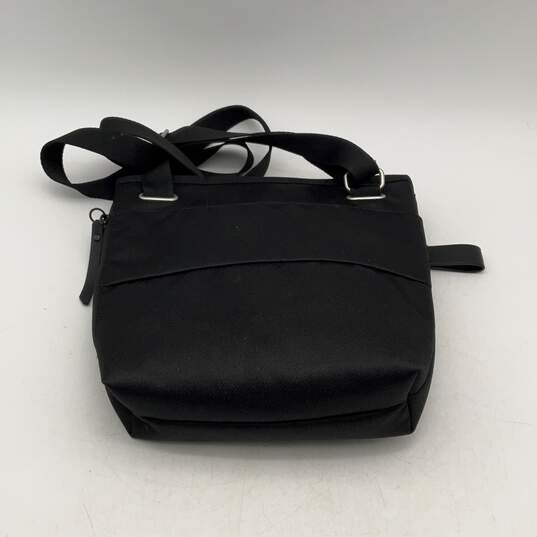 Sherpani Womens Black Zipper Pocket Adjustable Strap Crossbody Bag Purse image number 2