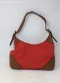 Michael Kors Womens Orange Light Brown Handbag image number 2