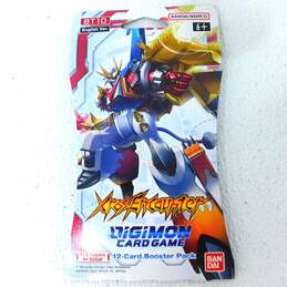 Lot of 7 Bandai BT10 Digimon : XROS ENCOUNTER 12-Card Booster Packs Sealed alternative image