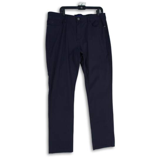 NWT English Laundry Mens Navy Blue Denim Dark Wash Straight Leg Jeans Size 36/32 image number 1