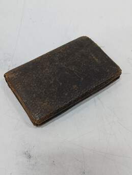 Vintage Small Brown Leather Coin Wallet alternative image