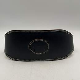 Altus Mens Black Leather Adjustable Weight Power Lifting Thick Belt Size Medium