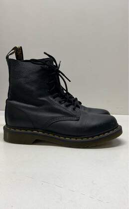 Dr. Martens Pascal Black Leather Combat Boots Women's Size 9