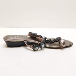 Vince Camuto Embellished Sandals Pewter 7