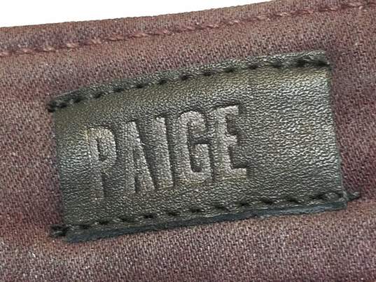 Paige Purple Hoxton Ankle Pants Women's Size 24 image number 3