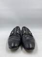 Authentic Gucci Horsebit Accent Black Leather Dress Loafers M 10 image number 2