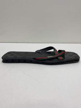 Authentic Gucci Black Flip Flop Sandal M 8