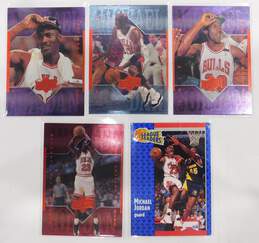 5 Michael Jordan Basketball Cards Chicago Bulls