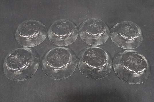 Vintage Bundle of Eight Cut Etched Glass Bowls image number 4