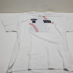 Seattle Mariner Jay Buhner White T Shirt 2XL Baseball