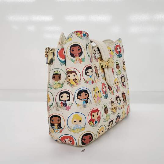 Loungefly Funko Pop! Disney Princess Circles Crossbody Bag & Wallet Set image number 4