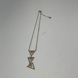 Designer Stella & Dot Gold-Tone Link Chain Reversible Pendant Necklace alternative image