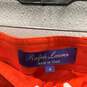 Ralph Lauren Womens Orange Adjustable Waist Ankle Cargo Pants Size 4 image number 3