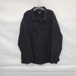 Roark Black Cotton Hebrides Lightweight Button Up Jacket MN Size XXL NWT