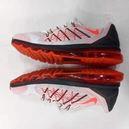 Nike Men's Air Max 2014 White/Bright Crimson Black Sneakers Running Shoes Sz 11 alternative image