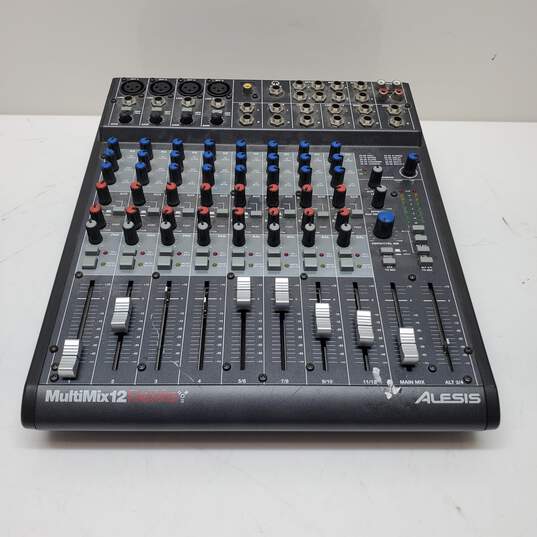 Alesis Multimix 12 FireWire 4 Mic 12 Line Audio Mixer Untested image number 1