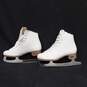 Riedell Women's White Ice Figure Skates Size 6 IOB image number 4