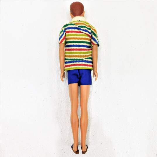 VNTG 1960's Mattel Allen Doll W/ Original Outfit & Sandals Ken's Buddy Barbie image number 3