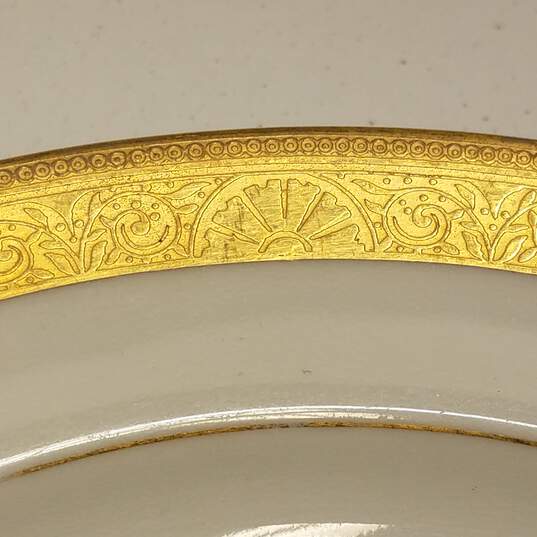 Hutschenreuther Selb Bavaria Gold Encrusted Plates Lot of 3 image number 9