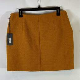 Outback Red Yellow Mini Skirt - Size 12 alternative image