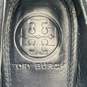 Tory Burch Womens Green Black Round Toe Slip-On Pump Heels Size 5M image number 6