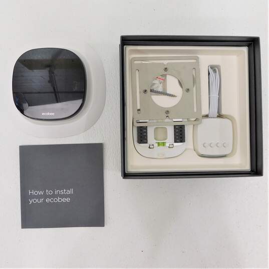 Ecobee Pro Smart Thermostat Premium w/ Voice Control Eb-State5-01 UNTESTED IOB image number 4