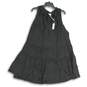 NWT Max Studio Womens Black Tiered Sleeveless A-Line Dress Size 2X image number 1
