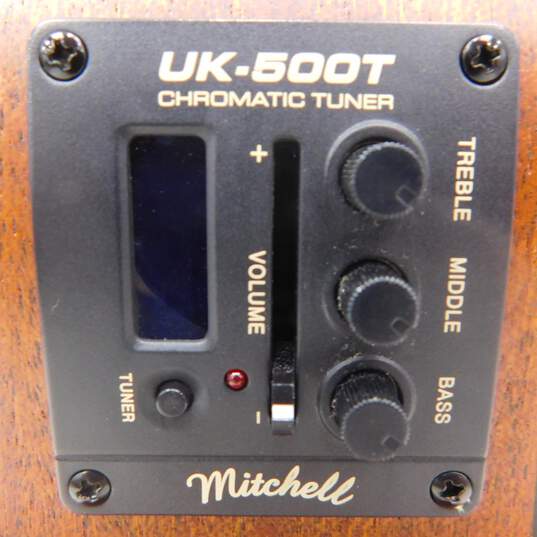 Mitchell Brand MU50SE Model Acoustic Electric Concert Ukulele w/ Original Box image number 7