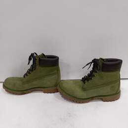 Timberland Men's Green Boots Size 9.5M alternative image