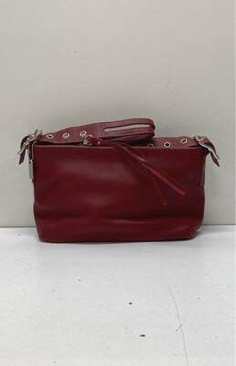 COACH 1417 Red Leather Hobo Shoulder Satchel Bag alternative image