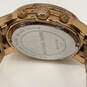 Designer Michael Kors Gold-Tone Chronograph Round Dial Analog Wristwatch image number 4