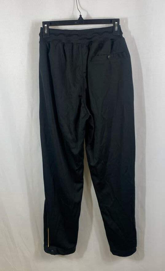 NWT Jordan Mens Black Elastic Waist Pull-On Athletic Track Pants Size Small image number 2