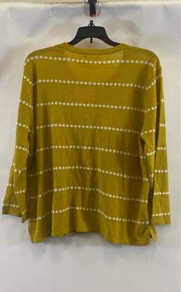 Two Danes Women's Yellow Dotted Cardigan- L NWT alternative image