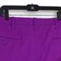NWT Under Armour Mens Purple Drive Taper Flat Front Golf Chino Shorts Size 44 image number 4