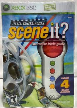 "Scene It? Lights, Camera, Action" Microsoft Xbox 360