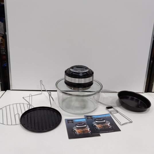 The Sharper Image Super Wave Black Digital Oven Bundle image number 1