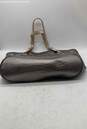 Michael Kors Silver Gray Color Purse image number 4