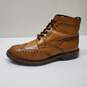 Loake 1880 ‘BEDALE’ Wingtip Brogue Brown Leather Boots Size 7.5 image number 4