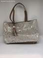 Chico's Womens Brown Tote Handbag image number 1