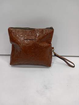 Patricia Nash Clutch Style Leather Handbag