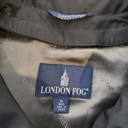 London Fog Commuter Collection Black Zip/Button Up Jacket Size M alternative image
