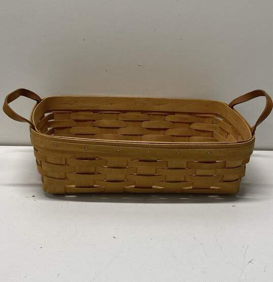 Longaberger Vintage Long Medium Basket image number 1