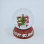 NBA Chicago Bulls Gus T. Bull & Benny the Bull Winter Holidays Snow Globe image number 1