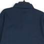 NWT Tahari Mens Blue Spread Collar Short Sleeve Polo Shirt Size XL image number 4