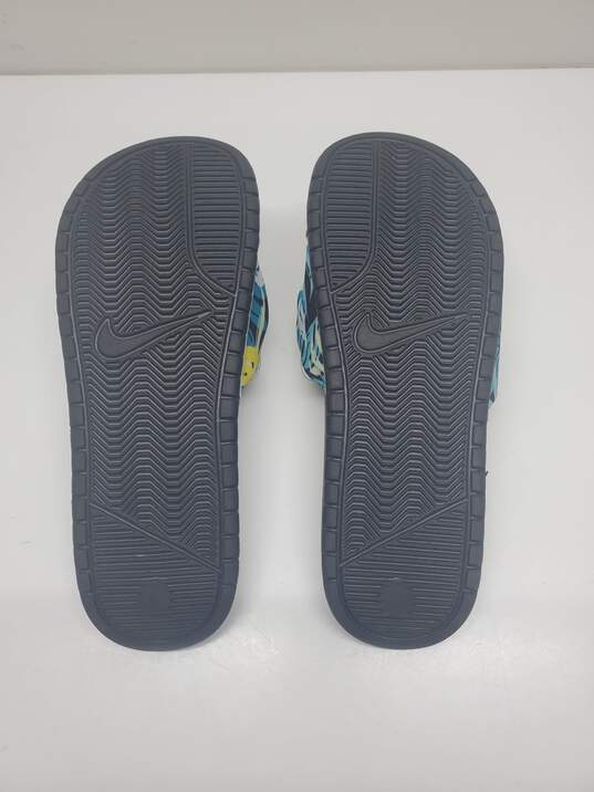 Nike Flipflop Shoes Benassi JDI Fanny Pack Printed Men's Size 10 US image number 7