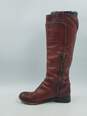 Authentic FRYE Brown Calf Riding Boot W 5.5B image number 2
