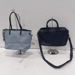 Bundle Of 3 Assorted Michael Kors Bags Light Blue/Dark Blue/Black alternative image