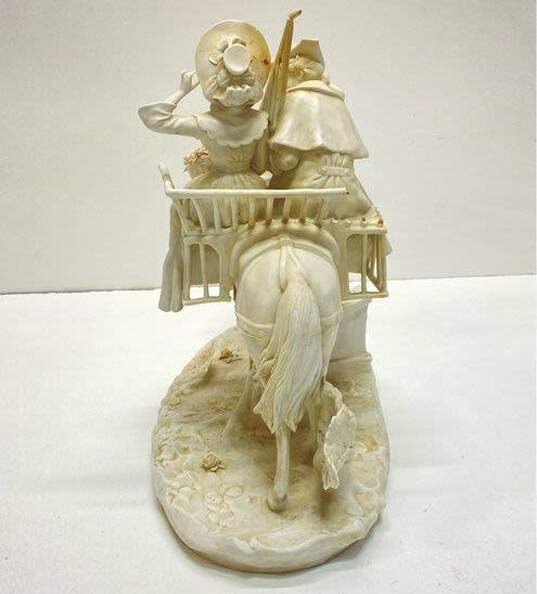 Sheibe Alsbach Large German Bisque Porcelain 16in L x 13in H Statue image number 5