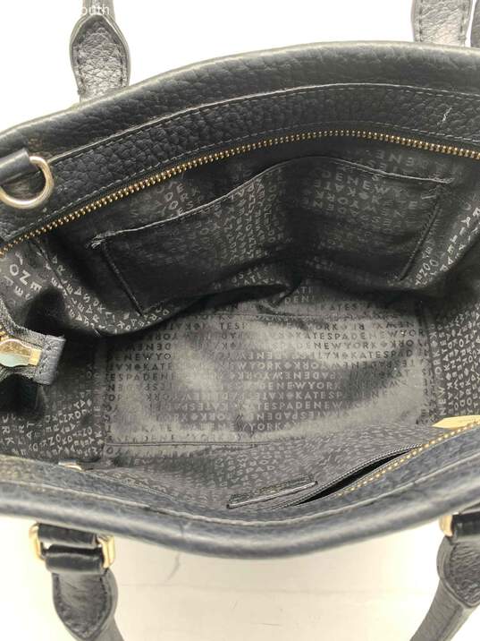 Kate Spade New York Womens Camryn Black Satchel Handbag image number 3